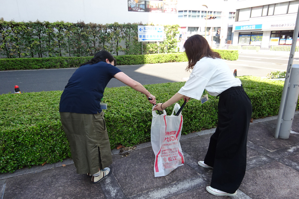 托鉢活動の推進